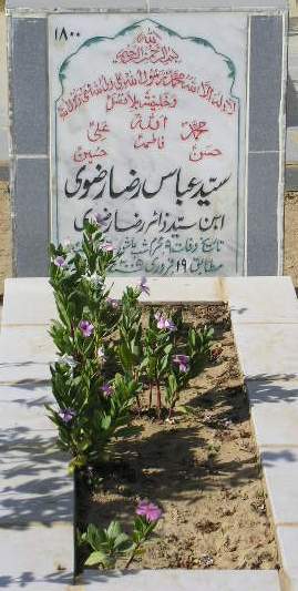 1800 – SYED ABBAS RAZA RIZVI