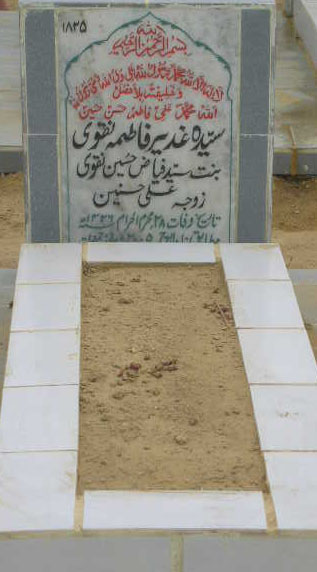 1825 – SYEDA QADEER FATIMA NAQVI