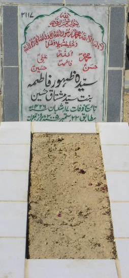 2117 – SYEDA ZAHOOR FATIMA