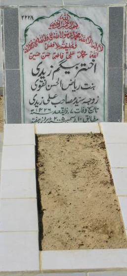 2228 – AKHTER BEGUM ZAIDI