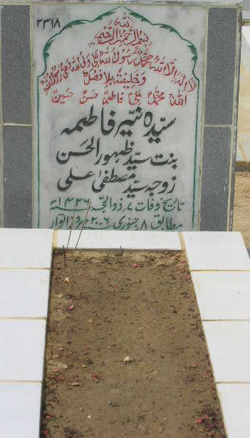 2318 – SYEDA NAYEER FATIMA D/O SYED ZAHOOR-UL-HASAN