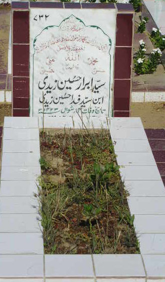 732 – Syed Abrar Hussain Zaidi