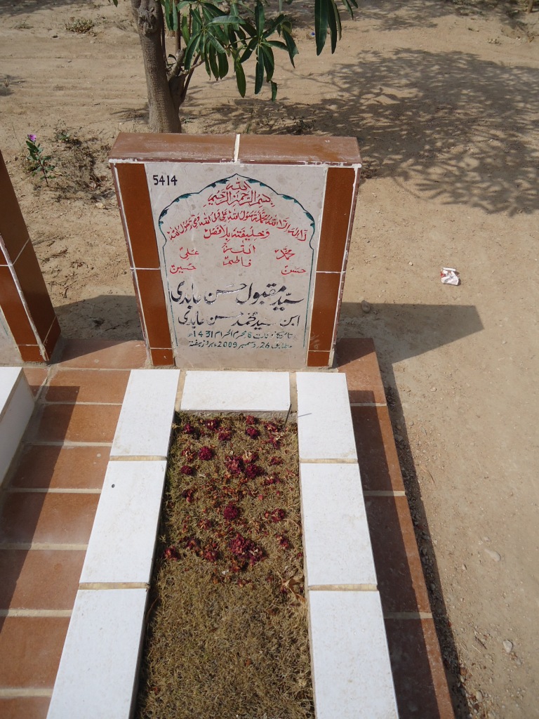 5414 – SYED MAQBOOL HASAN ABIDI