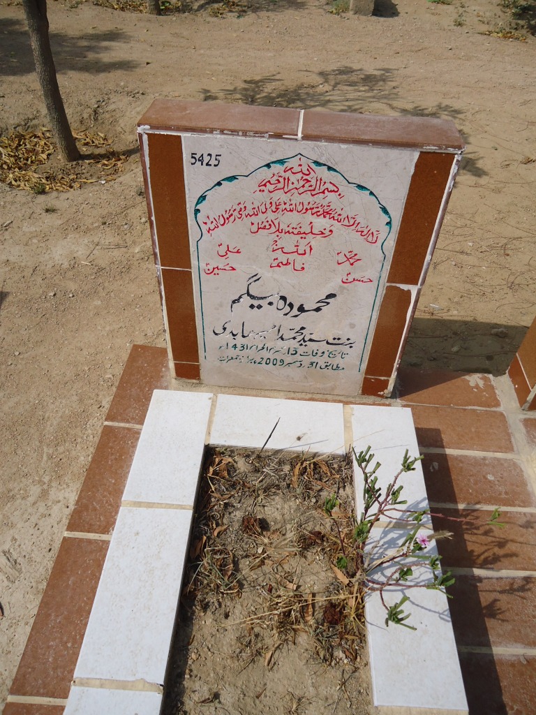5425 – MEHMOODA BEGUM