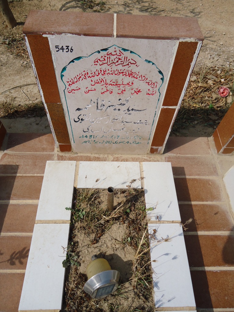 5436 – SYEDA KANEEZ FATIMA
