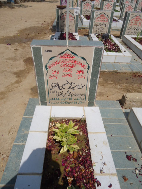 8498 – Molana Syed Mohd Hussain Naqvi