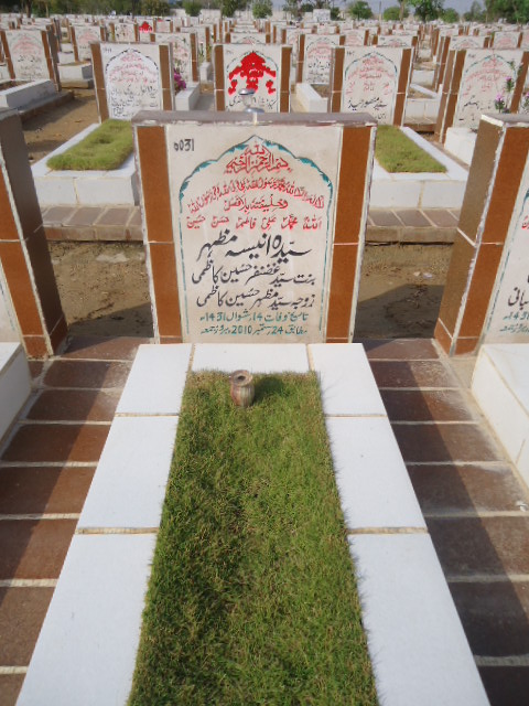 6031 – Syeda Aneesa Mazhar