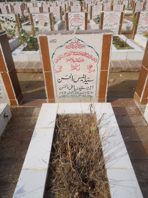 6052 – Syed Anees Ul Hasan