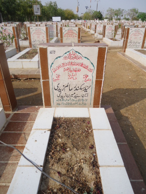 6079 – Syed Sikander Alam Zaidi