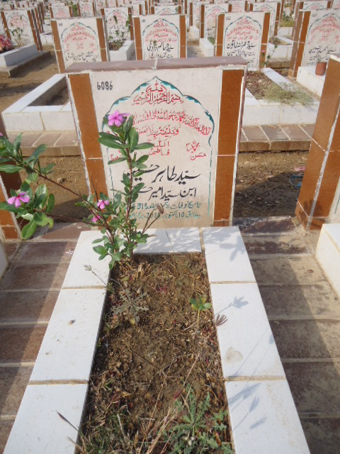 6086 – Syed Tahir Hussain