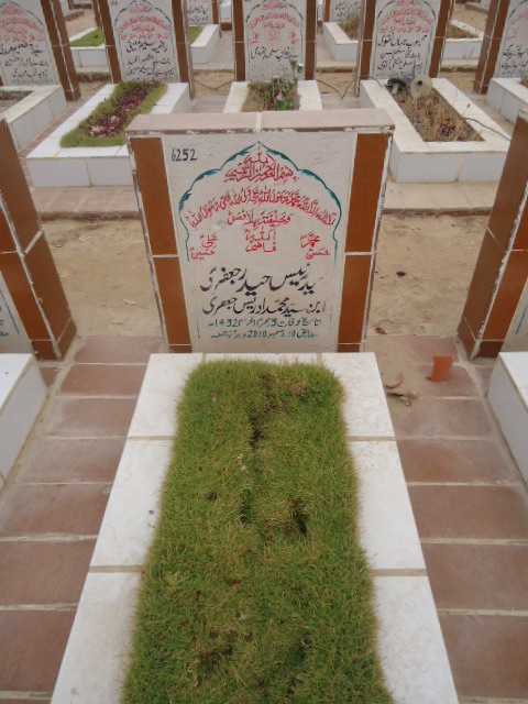 6252 – Syed Raees Haider Jaffery