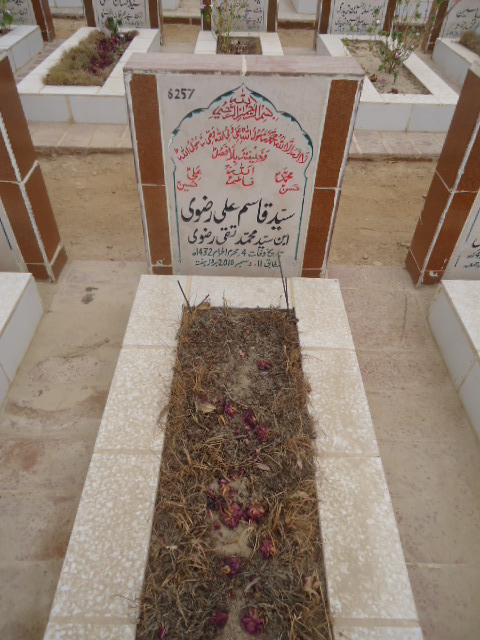 6257 – Syed Qasim Ali Rizvi