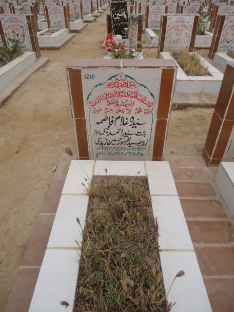 6260 – Syeda Ghulam Fatima