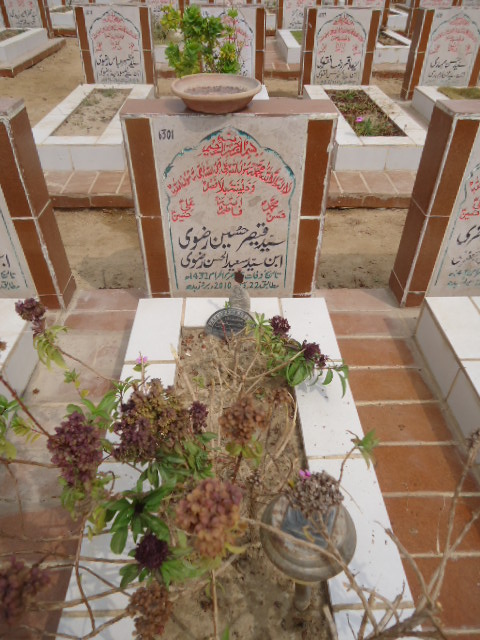 6301 – Syed Qaisar Hussain Rizvi