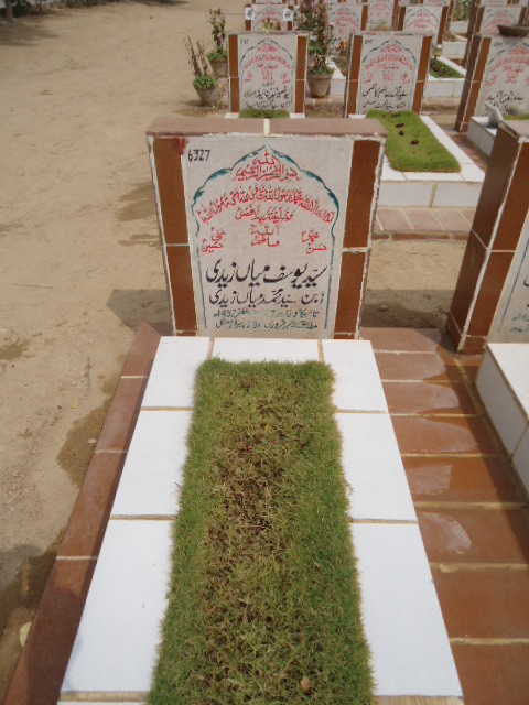 6327 – Syed Yousuf Mian Zaidi