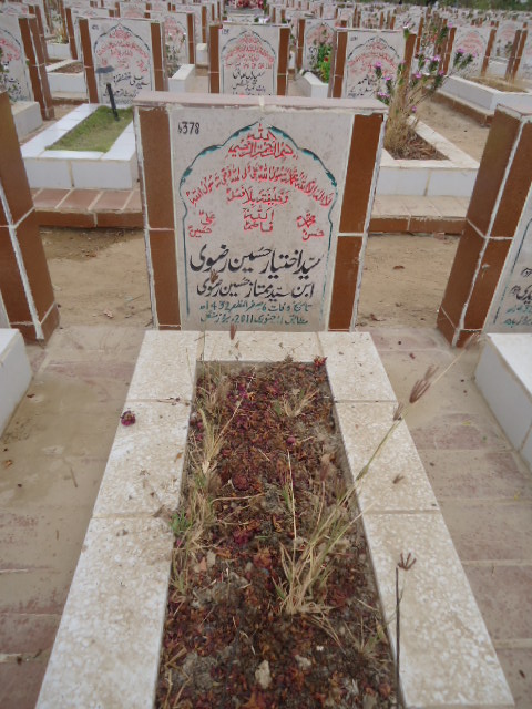 6378 – Syed Ikhteyar Hussain Rizvi