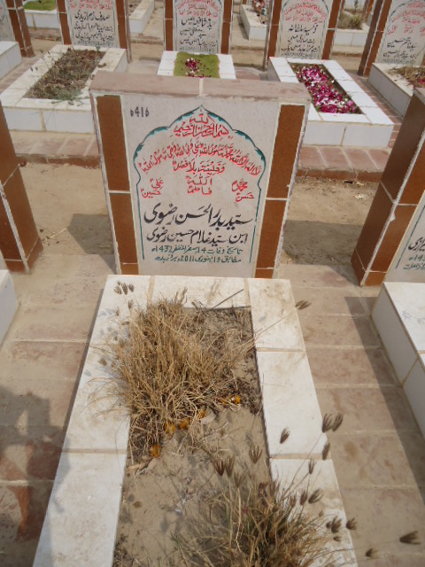 6416 – Syed Badar Ul Hasan Rizvi