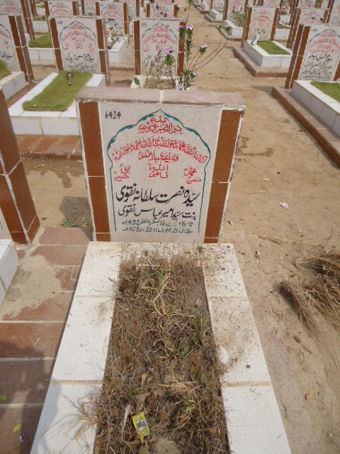 6424 – Syeda Nusrat Sultana Naqvi