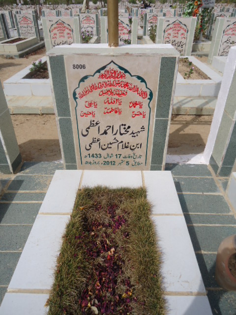 8006 – Shaheed Mukhtar Ahmed Azmi