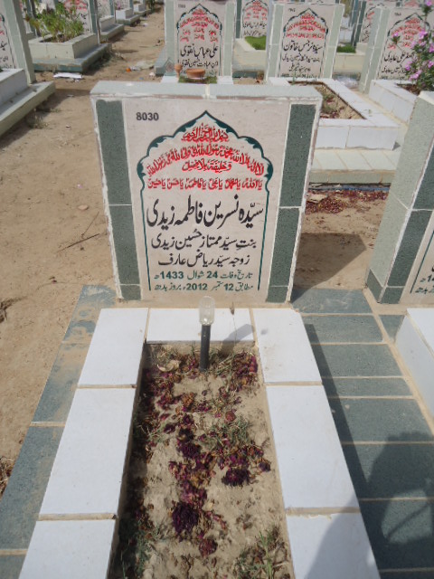 8030 – Syeda Nasreen Fatima Zaidi