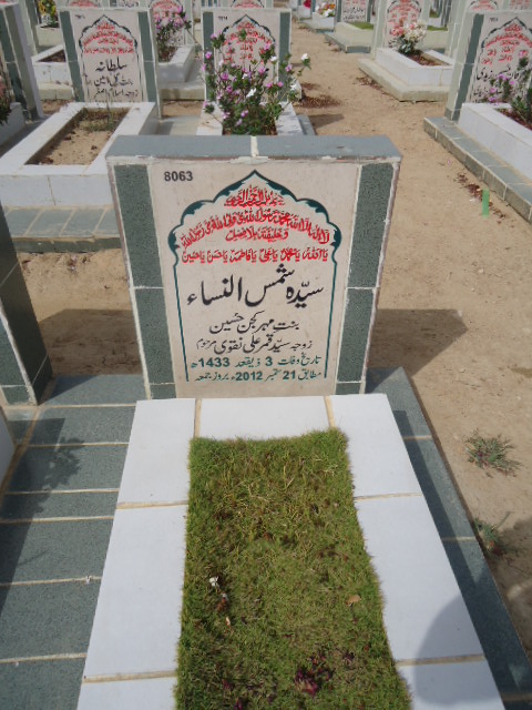 8063 – Syeda Shams Un Nisa