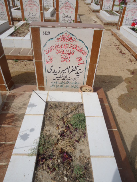 6129 – Syed Zafar Ameer Zaidi