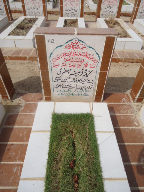 6162 – Syeda Zahena Jaffery