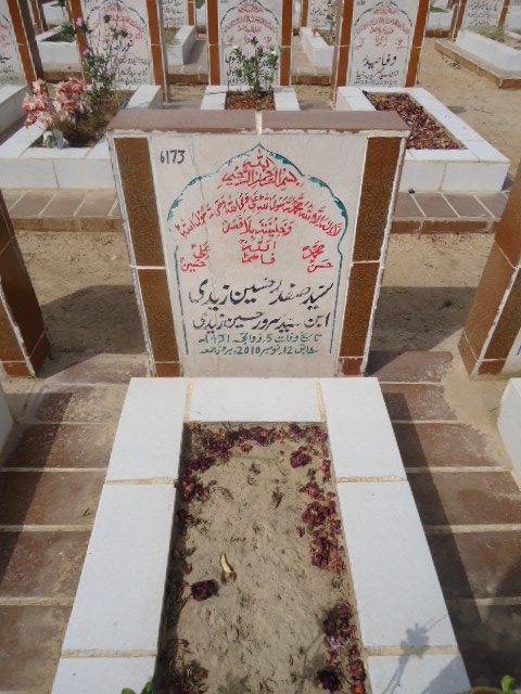 6173 – Syed Safdar Hussain Zaidi