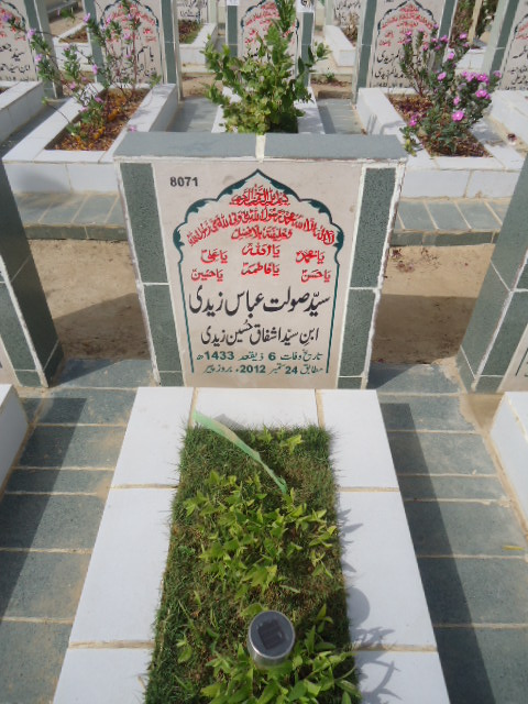 8071 – Syed Solat Abbas Zaidi