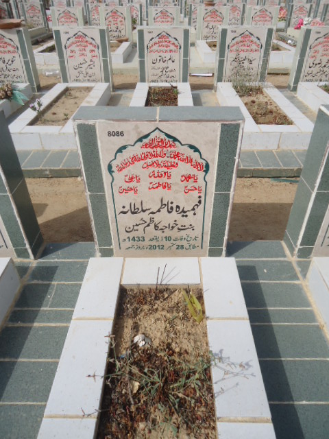 8086 – Fehmeeda Fatima Sultana