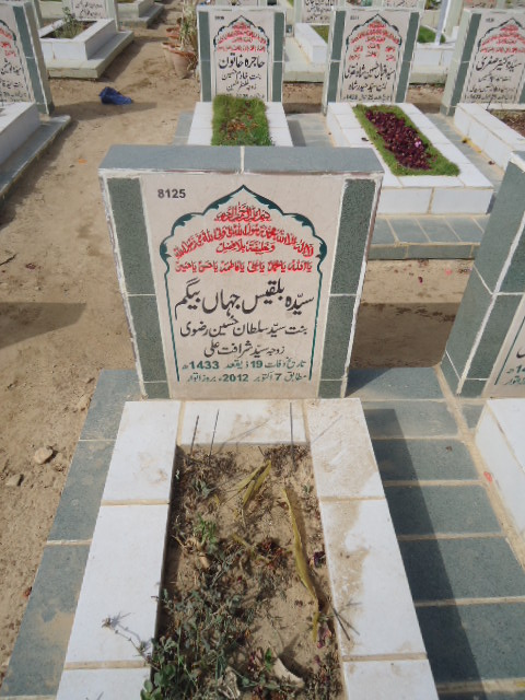8125 – Syeda Bilqees Jahan Begum