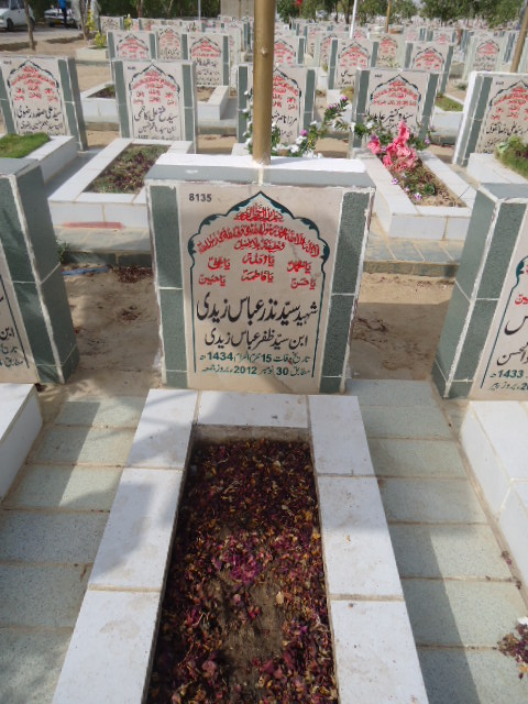 8135 – Shaheed Syed Nazar Abbas Zaidi