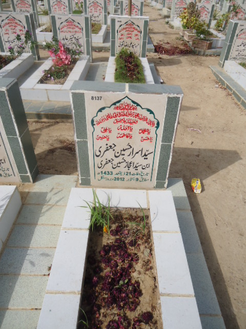 8137 – Syed Israr Hussain Jaffery