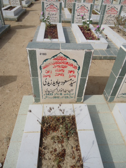 8183 – Syed Masood Javaid Zaidi