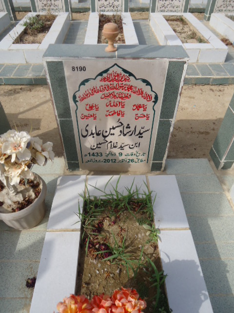 8190 – Syed Irshad Hussain Abidi