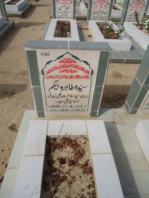 8193 – Syeda Tahira Begum