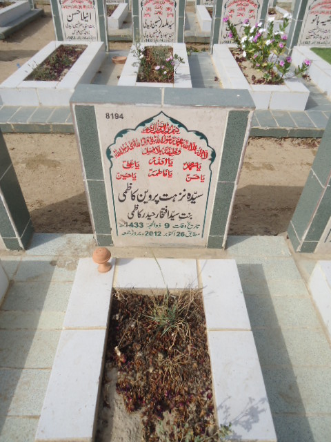 8194 – Syeda Nuzhat Parveen Kazmi