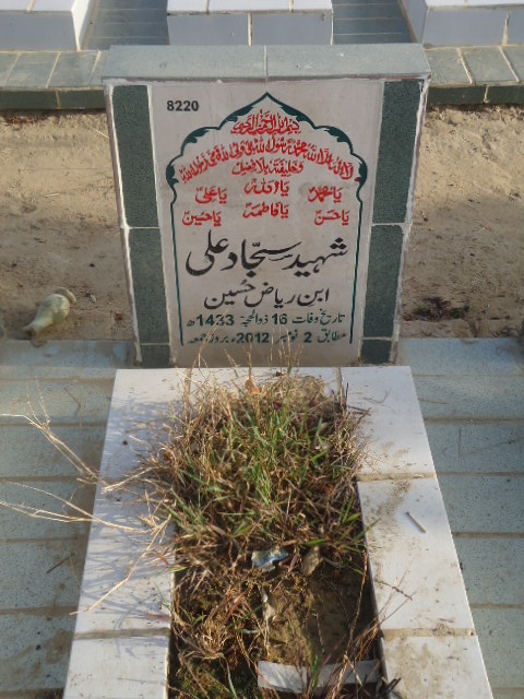 8220 – Shaheed Sajjad Ali