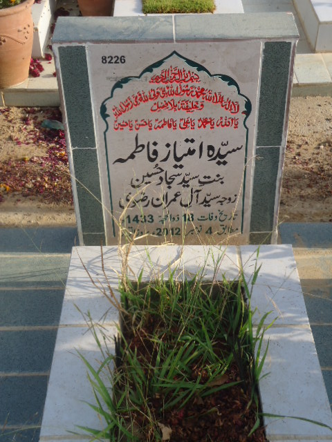 8226 – Syed Imtiaz Fatima