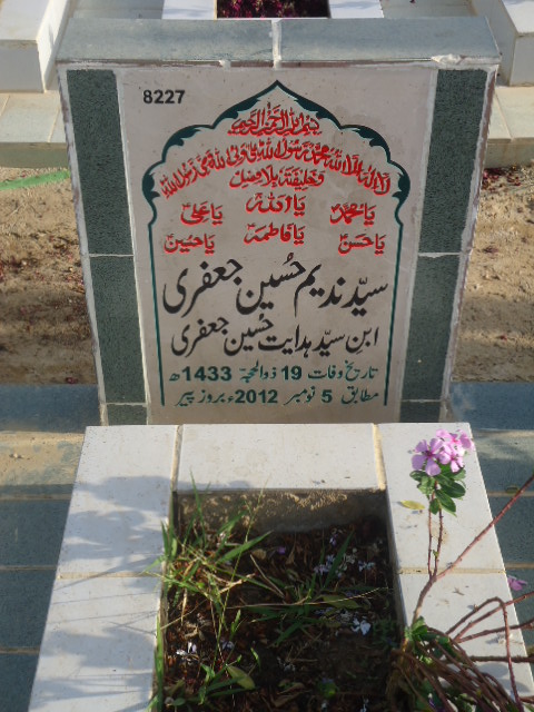 8227 – Syed Nadeem Hussain Jaffery