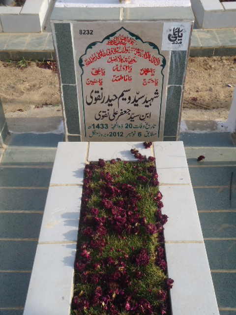 8232 – Shaheed Syed Waseem Haider Naqvi