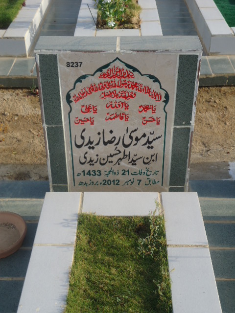 8237 – Syed Mosa Raza Zaidi