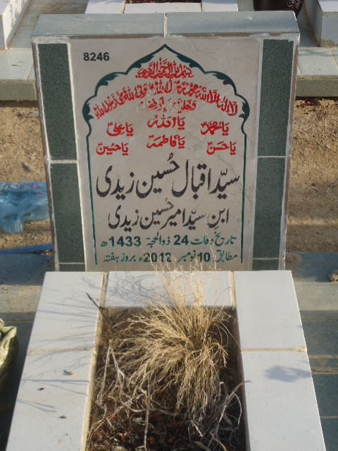 8246 – Syed Iqbal Hussain Zaidi
