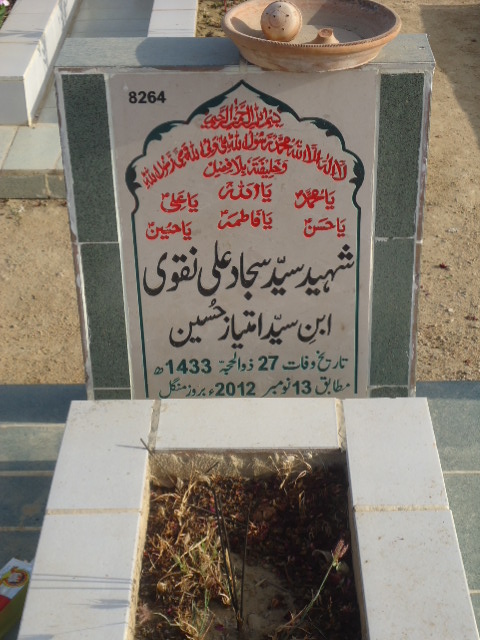 8264 – Shaheed Syed Sajjad Ali Naqvi