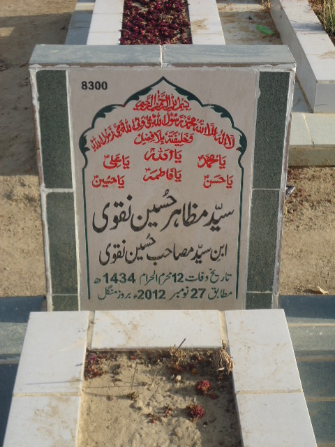 8300 – Syed Mazahir Hussain Naqvi