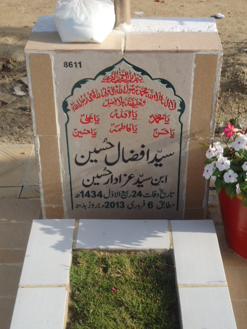 8611 – Syed Afzal Hussain