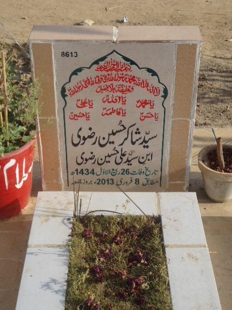 8613 – Syed Shakir Hussain Rizvi