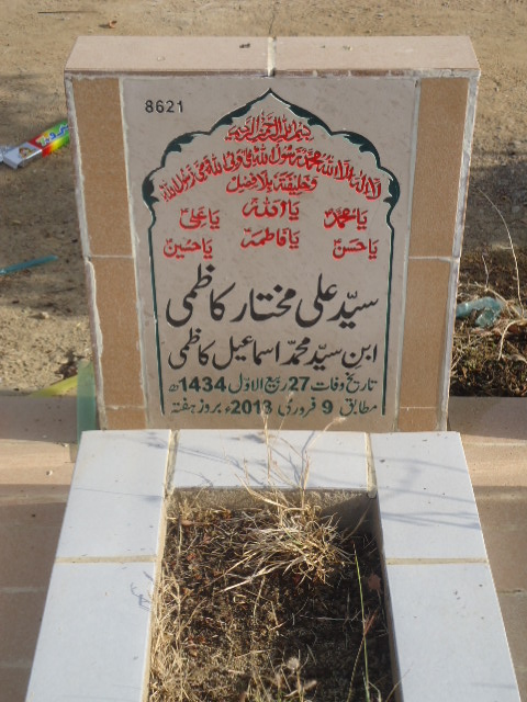 8621 – Syed Ali Mukhtar Kazmi