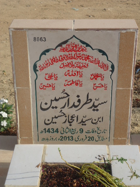 8663 – Syed Tarafdar Hussain