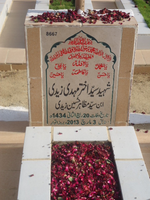 8667 – Shaheed Syed Akhtar Mehdi Zaidi